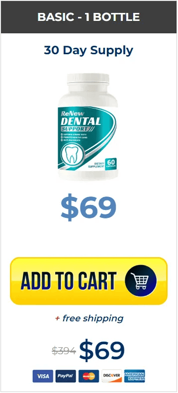 Order Renew Dental Support 1 bottle